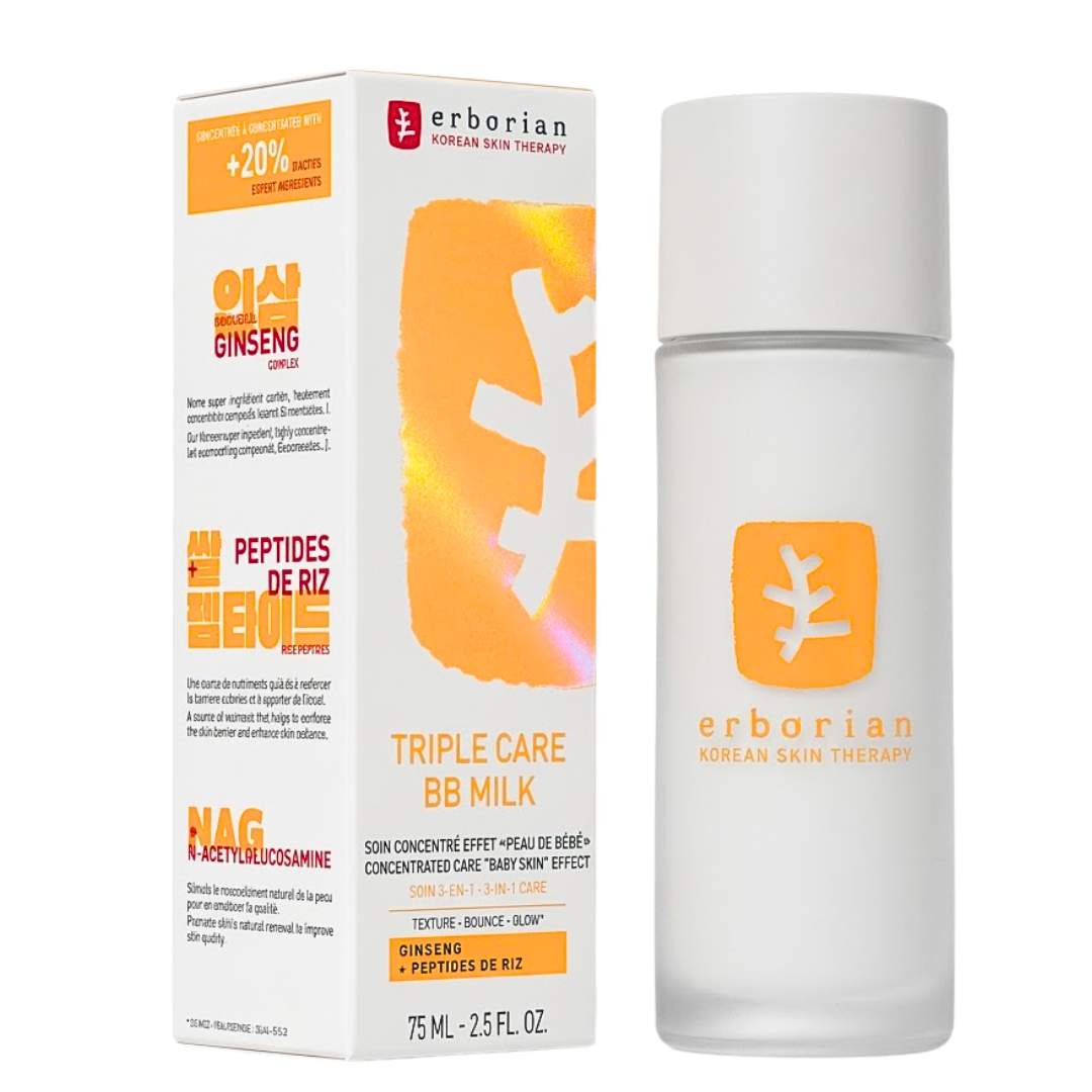 ERBORIAN-TRIPLE-CARE-BB-MILK-75ML ERBORIAN - TRIPLE CARE BB MILK 75ML – Image 1