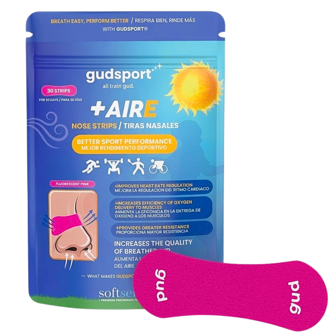 Gudslip-Strips-Nez-Sport-Rose-30-Tapes Gudslip Plus Aire Strips Nez Sport Rose 30 Tapes – Image 1