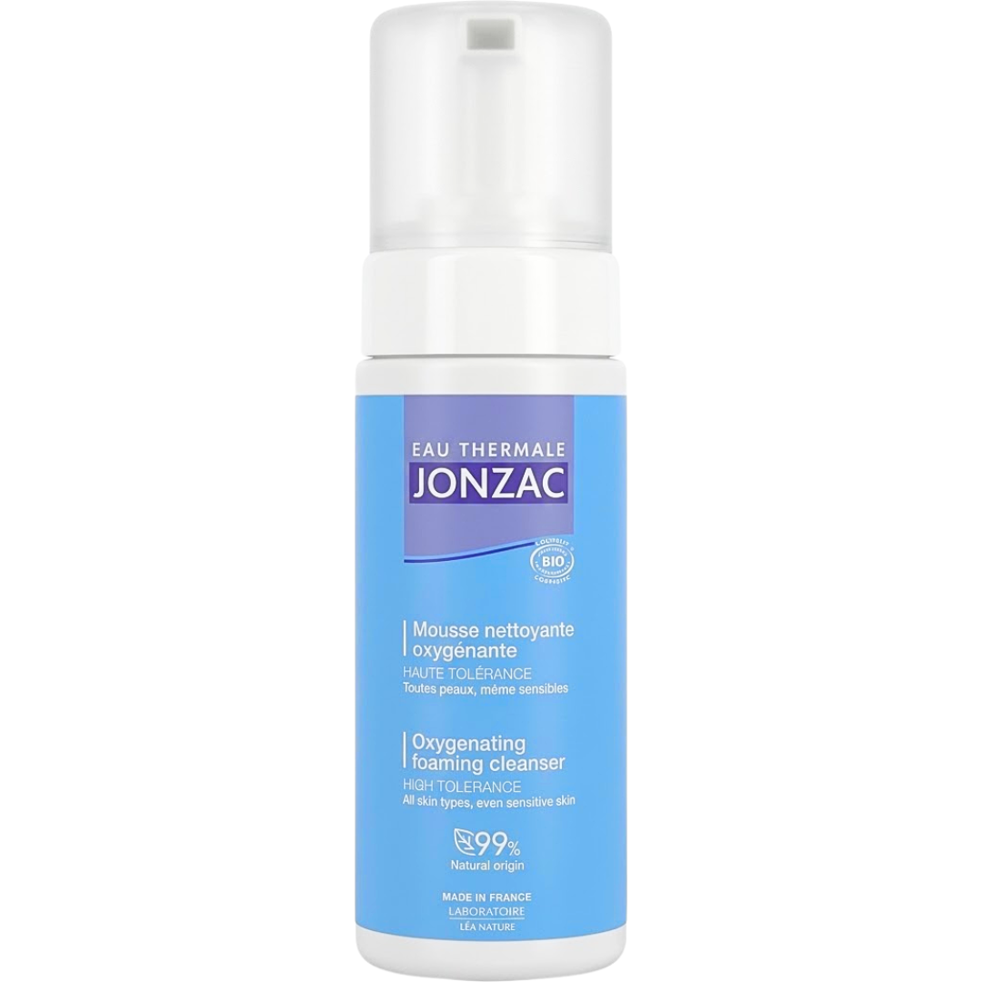 Jonzac-Mousse-Nettoyante-Oxygenante-150ml Eau Thermale Jonzac Mousse Nettoyante Oxygenante 150ml – Image 1