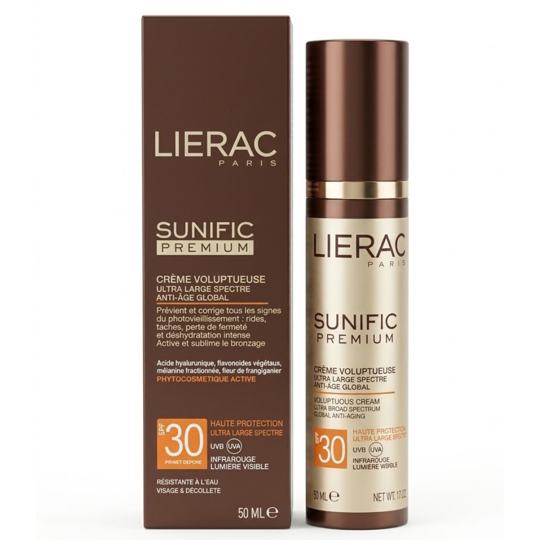 Lierc-sunific-premium-cr-voluptueuse-anti-age-50ml Lierac Sunific Premium Creme Voluptueuse Anti Age Spf30 50ml – Image 1
