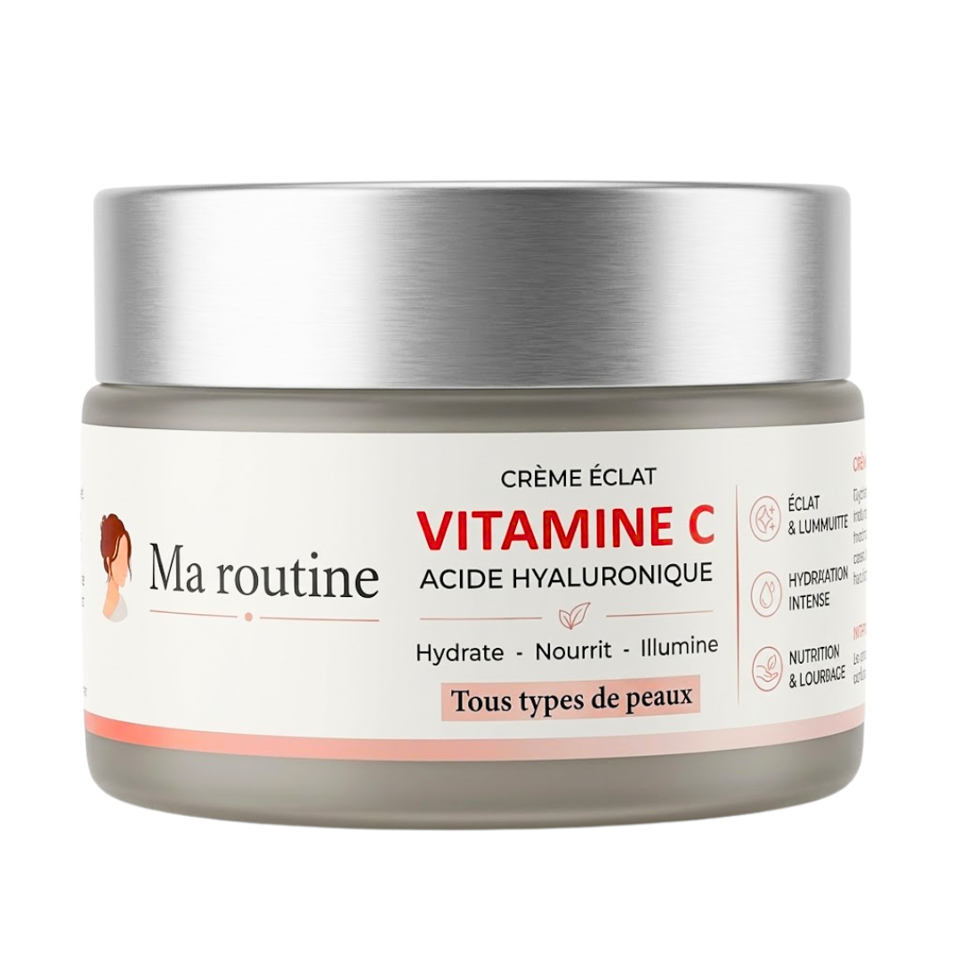 Ma-Routine-Creme-Eclat-Vit-C-50g Ma Routine Creme Eclat Vitamine C 50g – Image 1