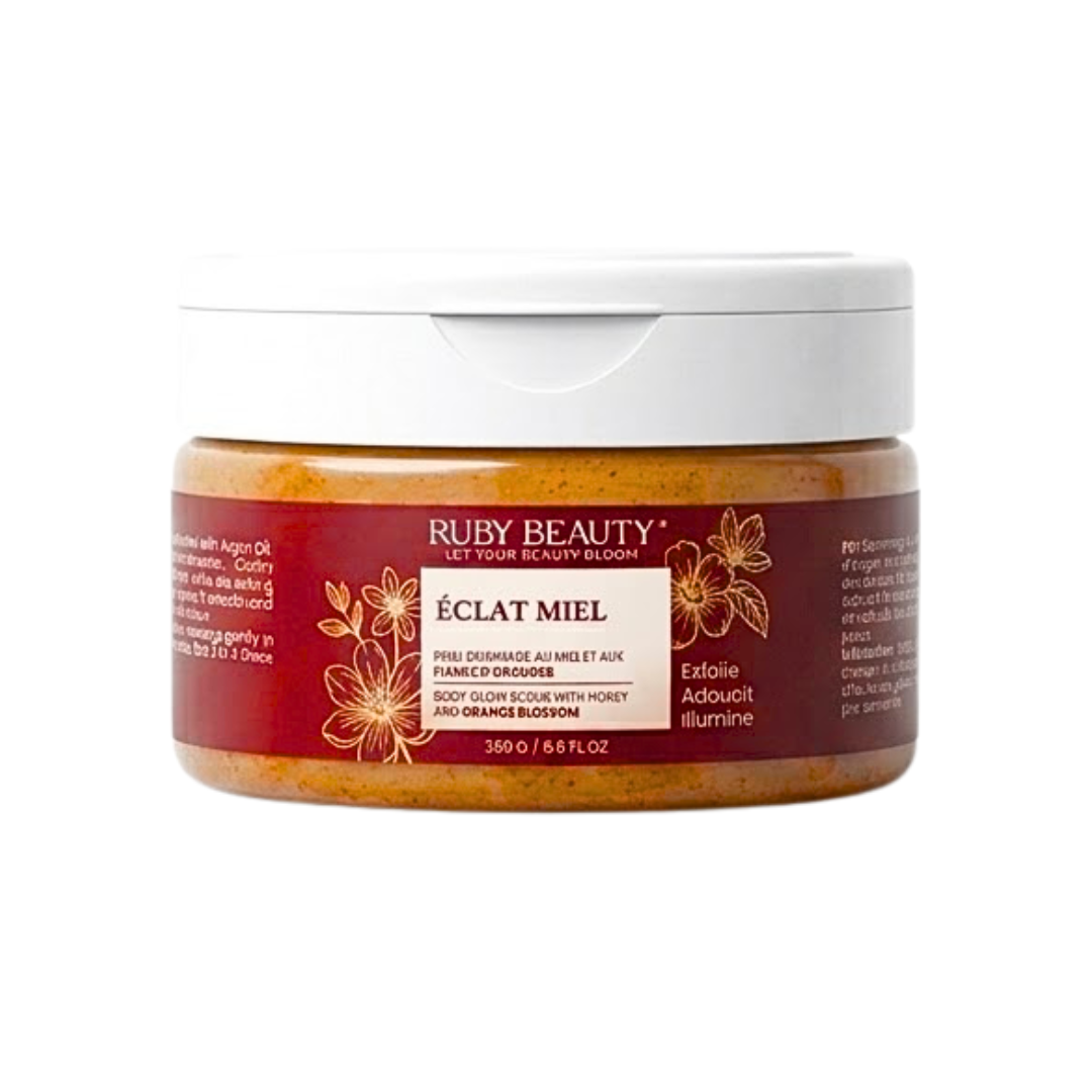 Ruby-Beauty-Eclat-Miel-Fleurs-Doranger-250g Ruby Beauty Eclat Miel Fleurs D'oranger 250g – Image 1